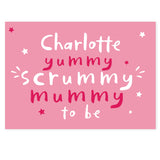 Personalised Yummy Scrummy Mummy To Be Card - Greeting Cards at Gift Moments