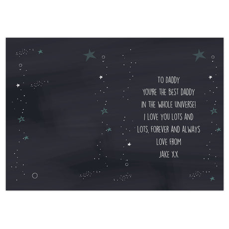 Personalised Best... In The Universe Card - Greeting Cards at Gift Moments