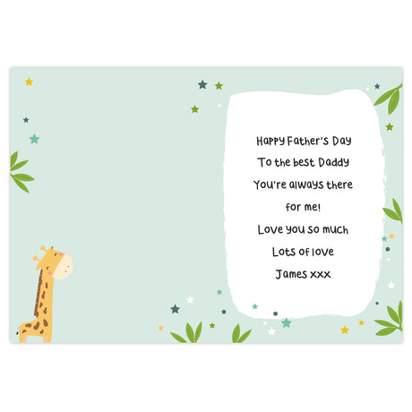 Personalised Look Up To You Giraffe Card - Greeting Cards at Gift Moments