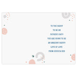 Personalised From the Bump Father's Day Card - Greeting Cards at Gift Moments