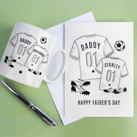 Personalised Football Mini Me Card - Greeting Cards at Gift Moments