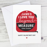 Personalised Beyond Measures Card - Greeting Cards at Gift Moments