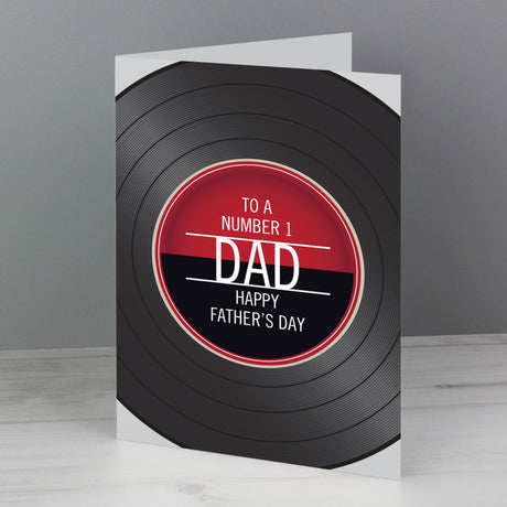 Personalised Vintage Record Card - Greeting Cards at Gift Moments