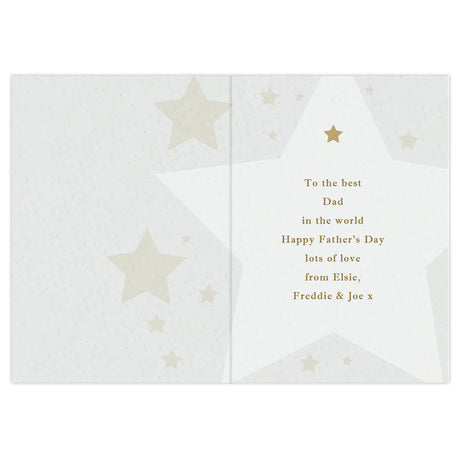 Personalised Number 1 Medal Card - Greeting Cards at Gift Moments