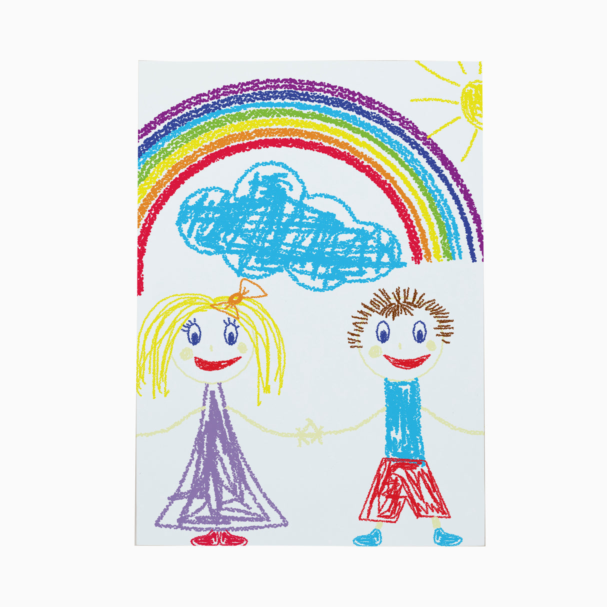 Personalised Children's Drawing Photo Upload Card - Greeting Cards at Gift Moments