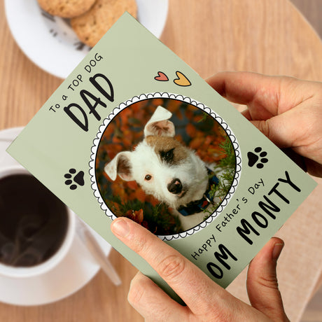 Personalised From the Dog Photo Upload Card - Greeting Cards at Gift Moments