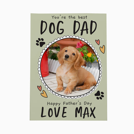 Personalised From the Dog Photo Upload Card - Greeting Cards at Gift Moments