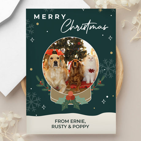 Personalised Photo Upload Christmas Card - Greeting Cards at Gift Moments