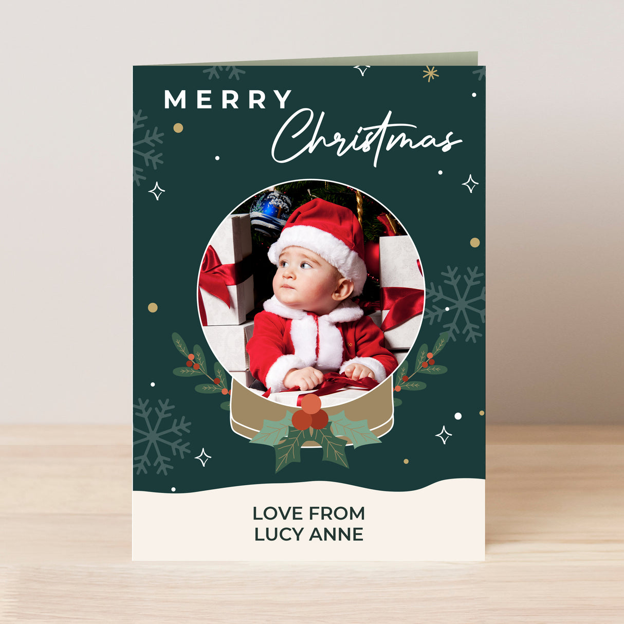 Personalised Photo Upload Christmas Card - Greeting Cards at Gift Moments