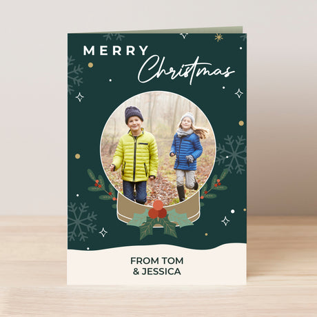 Personalised Photo Upload Christmas Card - Greeting Cards at Gift Moments