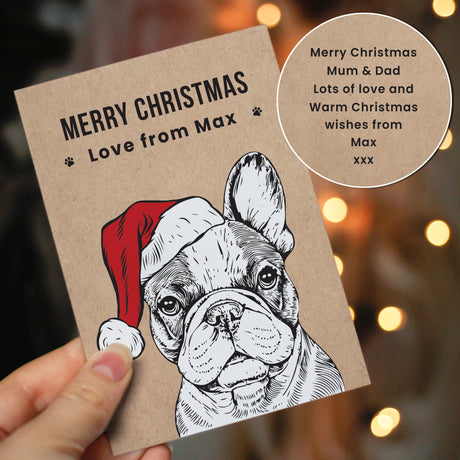 Personalised Dog Breed Christmas Card - Greeting Cards at Gift Moments