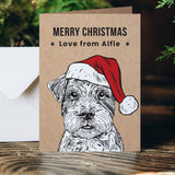 Personalised Dog Breed Christmas Card - Greeting Cards at Gift Moments