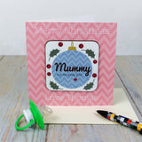 Personalised Mummy Our 1st Christmas Coaster Card Default Title - Greeting Cards at Gift Moments