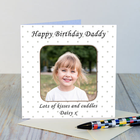 Personalised Photo Upload Coaster Card Default Title - Greeting Cards at Gift Moments