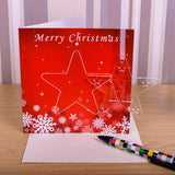 Personalised Christmas Card with Initial Decoration - Greeting Cards at Gift Moments