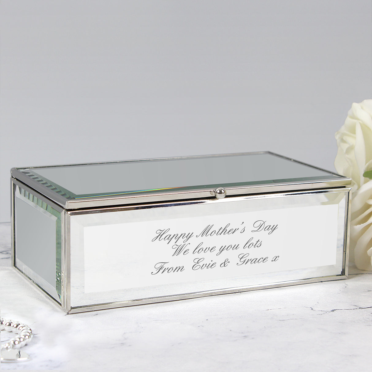 Personalised Mirrored Jewellery Box: 6 - Jewellery Boxes By Gift Moments