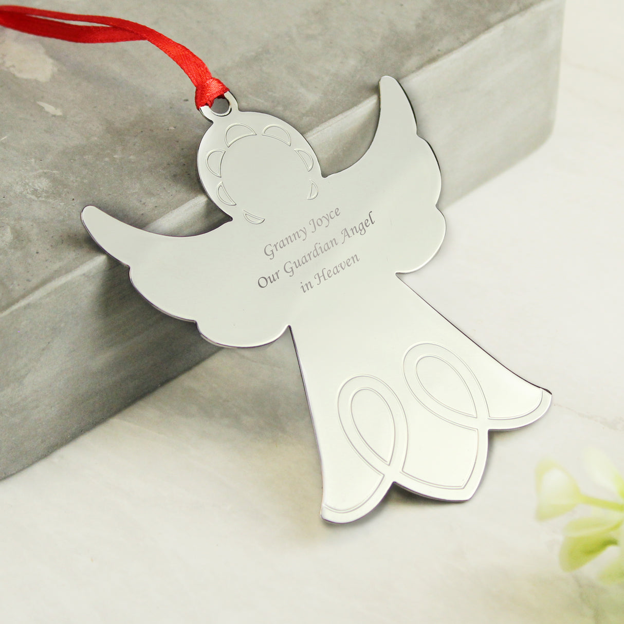 Personalised Angel Tree Decoration - Christmas Decorations at Gift Moments