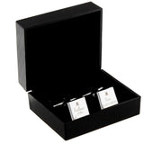 Personalised Wedding Father of the Groom Square Cufflinks - Cufflinks & Tie Slides at Gift Moments