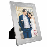 Personalised Silver 5x7 Our Daughters Wedding Photo Frame - Photo Frames at Gift Moments