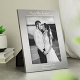 Personalised Silver 5x7 Photo Frame - Photo Frames at Gift Moments