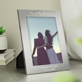 Personalised Silver 5x7 Photo Frame - Photo Frames at Gift Moments