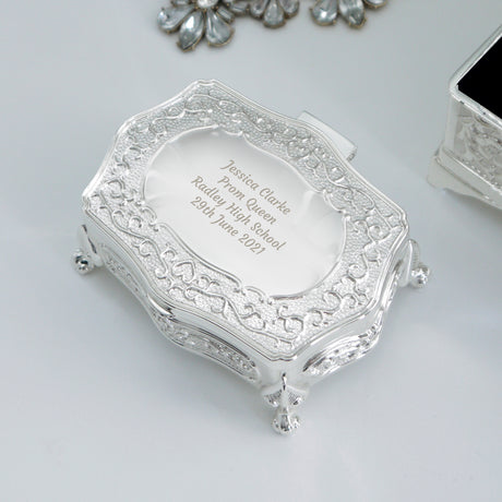 Personalised Any Message Small Antique Trinket Box - Trinket Boxes at Gift Moments