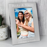 Personalised Silver 6x4 Photo Frame: 1 - Photo Frames By Gift Moments