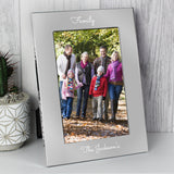 Personalised Silver 5x7 Photo Frame: 5 - Photo Frames By Gift Moments