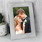 Personalised Silver 5x7 Photo Frame: 8 - Photo Frames By Gift Moments