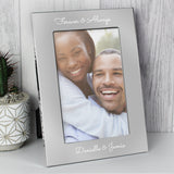 Personalised Silver 5x7 Photo Frame: 9 - Photo Frames By Gift Moments