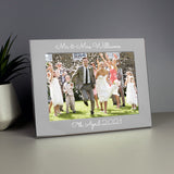 Personalised Silver 5x7 Photo Frame: 7 - Photo Frames By Gift Moments