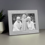 Personalised Silver 5x7 Photo Frame: 1 - Photo Frames By Gift Moments