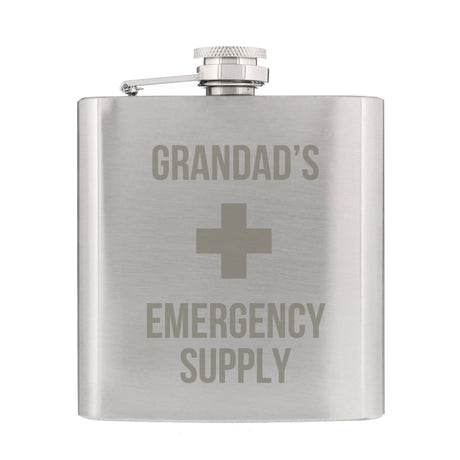 Personalised Emergency Supply Hip Flask - Hip Flasks at Gift Moments