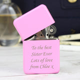 Personalised Pink Lighter: 1 - Smoking Accessories By Gift Moments