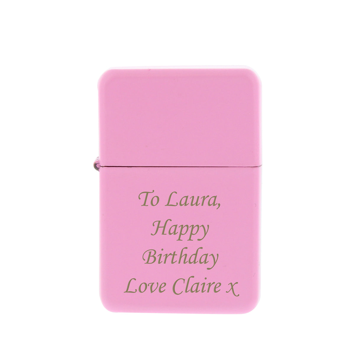 Personalised Pink Lighter: 3 - Smoking Accessories By Gift Moments