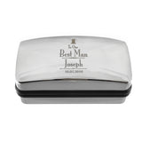 Personalised Decorative Wedding Best Man Cufflink Box - Cufflink Boxes at Gift Moments