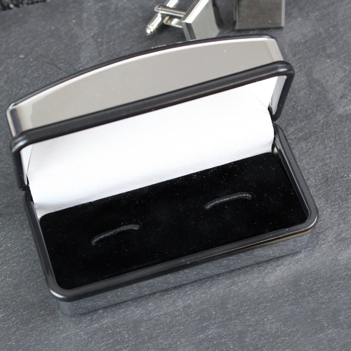 Personalised Decorative Wedding Groom Cufflink Box - Cufflink Boxes at Gift Moments