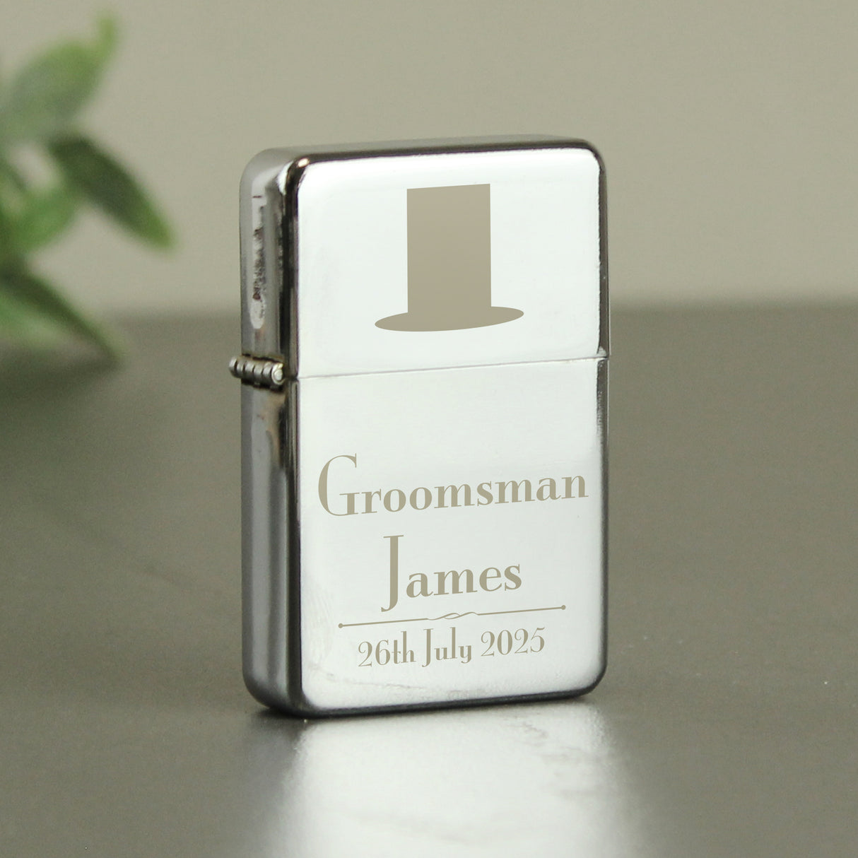 Personalised Groomsman Lighter - Smoking Accessories at Gift Moments