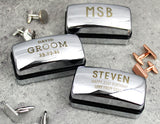 Personalised Wedding Cufflink Box - Cufflink Boxes at Gift Moments