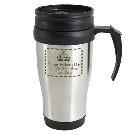 Personalised Crown Travel Mug - Travel Mugs at Gift Moments