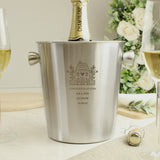 Personalised House Stainless Steel Ice Bucket - Barware at Gift Moments