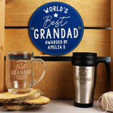 Personalised 'Worlds Best' Travel Mug - Travel Mugs at Gift Moments