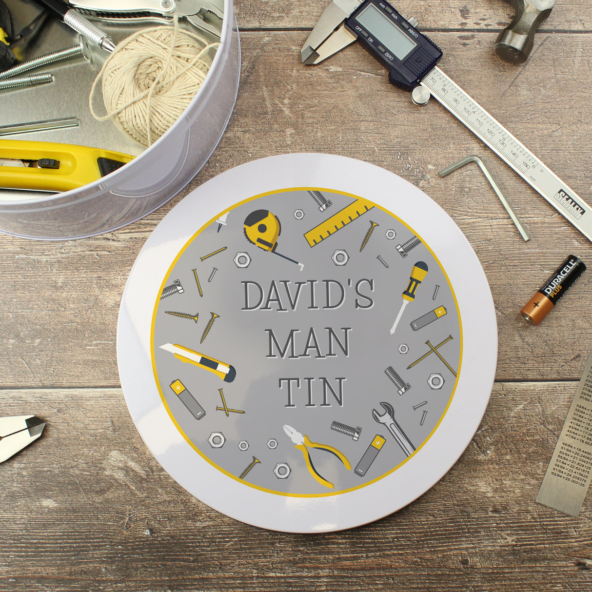 Personalised Bits & Bobs Storage Tin: 3 - Storage By Gift Moments