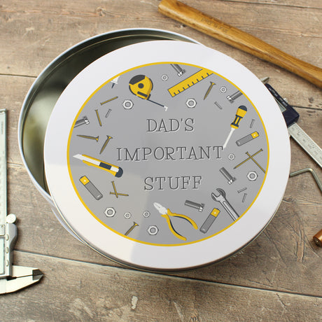 Personalised Bits & Bobs Metal Tin - Storage at Gift Moments