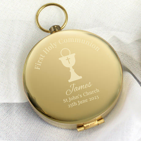 Personalised First Holy Communion Compass - Compasses at Gift Moments