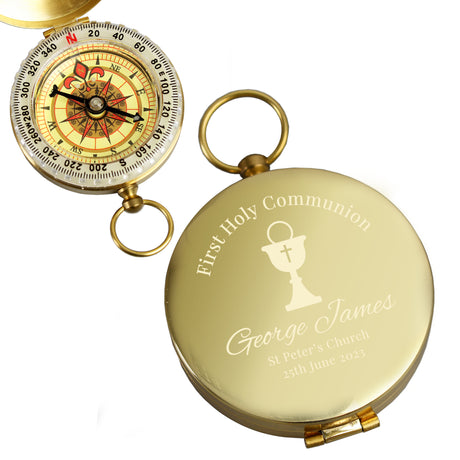 Personalised First Holy Communion Compass - Compasses at Gift Moments