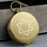 Personalised Bar and Bat Mitzvah Keepsake Compass Default Title - Compasses at Gift Moments