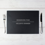 Personalised Classic Slate Rectangle Placemat - Placemats at Gift Moments