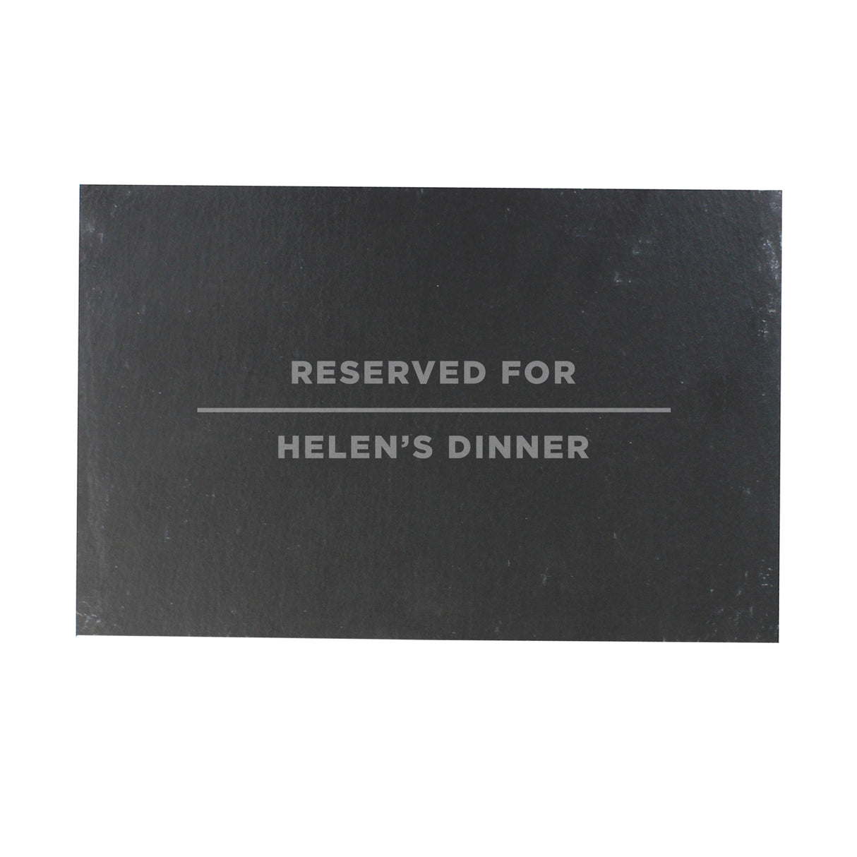 Personalised Classic Slate Rectangle Placemat - Placemats at Gift Moments