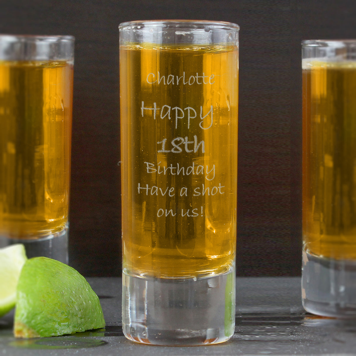 Personalised Engraved Shot Glass - Shot Glasses at Gift Moments